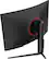 Alt View 15. MSI - Optix 27" LED Curved FHD FreeSync Monitor with Height, Tilt, Swivel (DisplayPort, HDMI) - Black.
