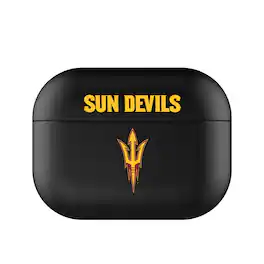 Keyscaper - Arizona State Sun Devils Arizona State Sun Devils Insignia 1st Gen AirPods Pro Case Cover - Black