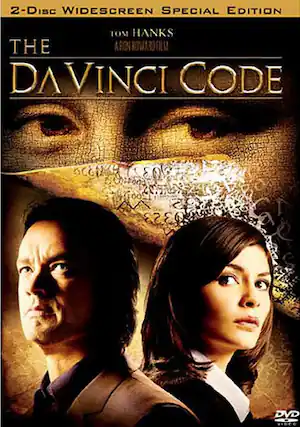 Front. The Da Vinci Code - DVD.