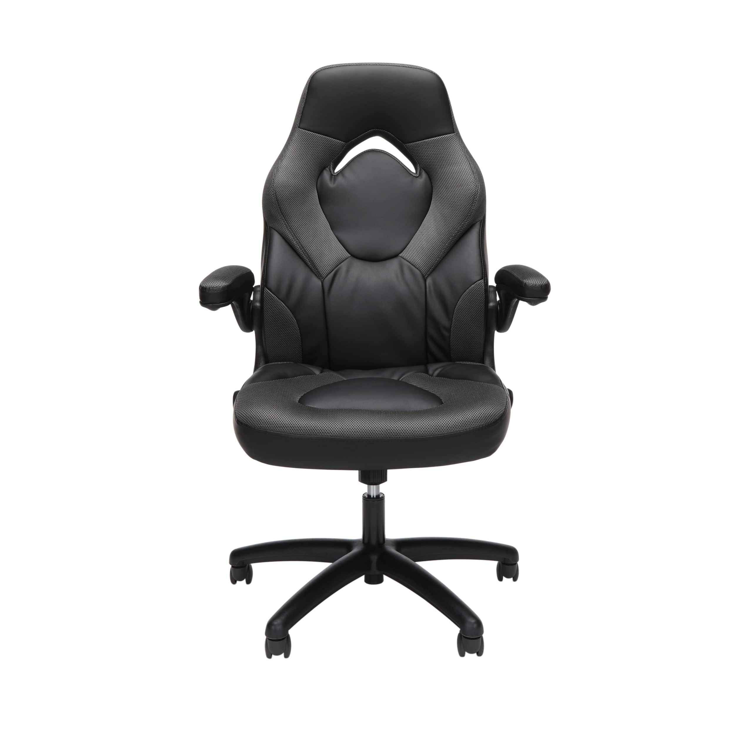 Respawn Products - RESPAWN 3085 Ergonomic Gaming Chair, High Back PC Computer Desk Office Chair, Flip-up Arms - Grey - Gray
