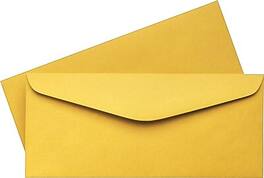 Quality Park - Kraft #11 Business Envelope 4 1/2" x 10 3/8", 500/Box - Brown