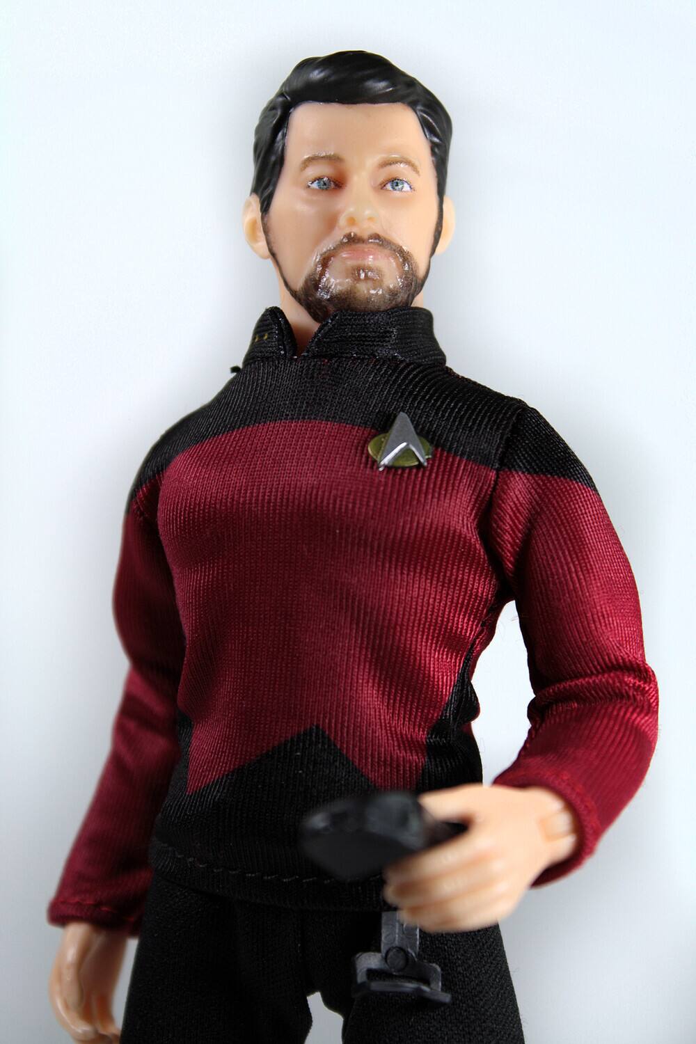 Alt View 2. PopMarket - Mego - Sci-Fi Star Trek: TNG - Commander Will Riker 8" Action Figure   - COLLECTIBLES - Multicolor.