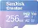 SanDisk Creator
MicroSDXC I
256 GB
V30
A2
U3