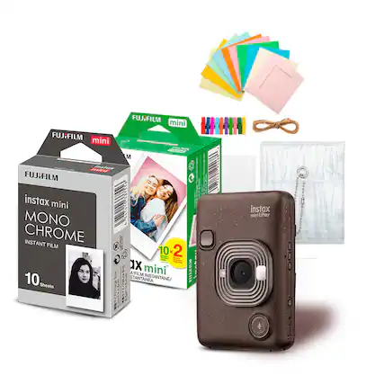 FUJIFILM mini MONO CHROME INSTANT FILM # 10 x 2
FUJIFILM mini INSTANTANEA
FUJIFILM mini LiPlay