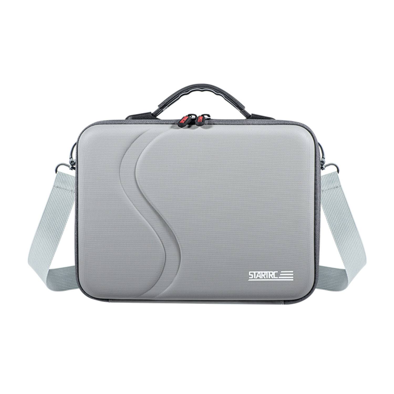 Front. StartRC - STARTRC Lightweight and Portable Soft Gray Carrying Case for DJI Mini 4K (Gray).