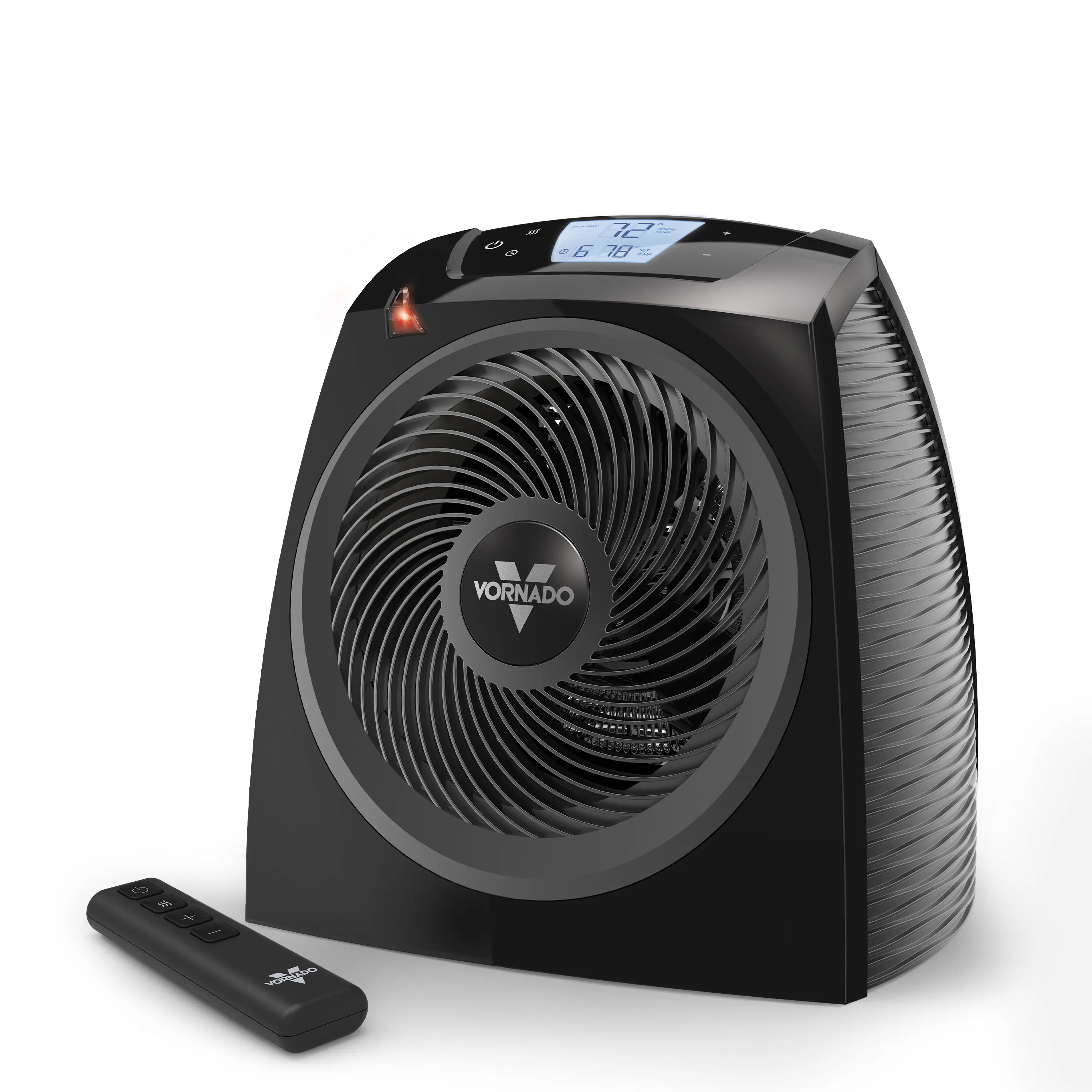 Vornado - TAVH10 1500 Watt Indoor Electric Fan Space Heater with Auto Climate Control - Black