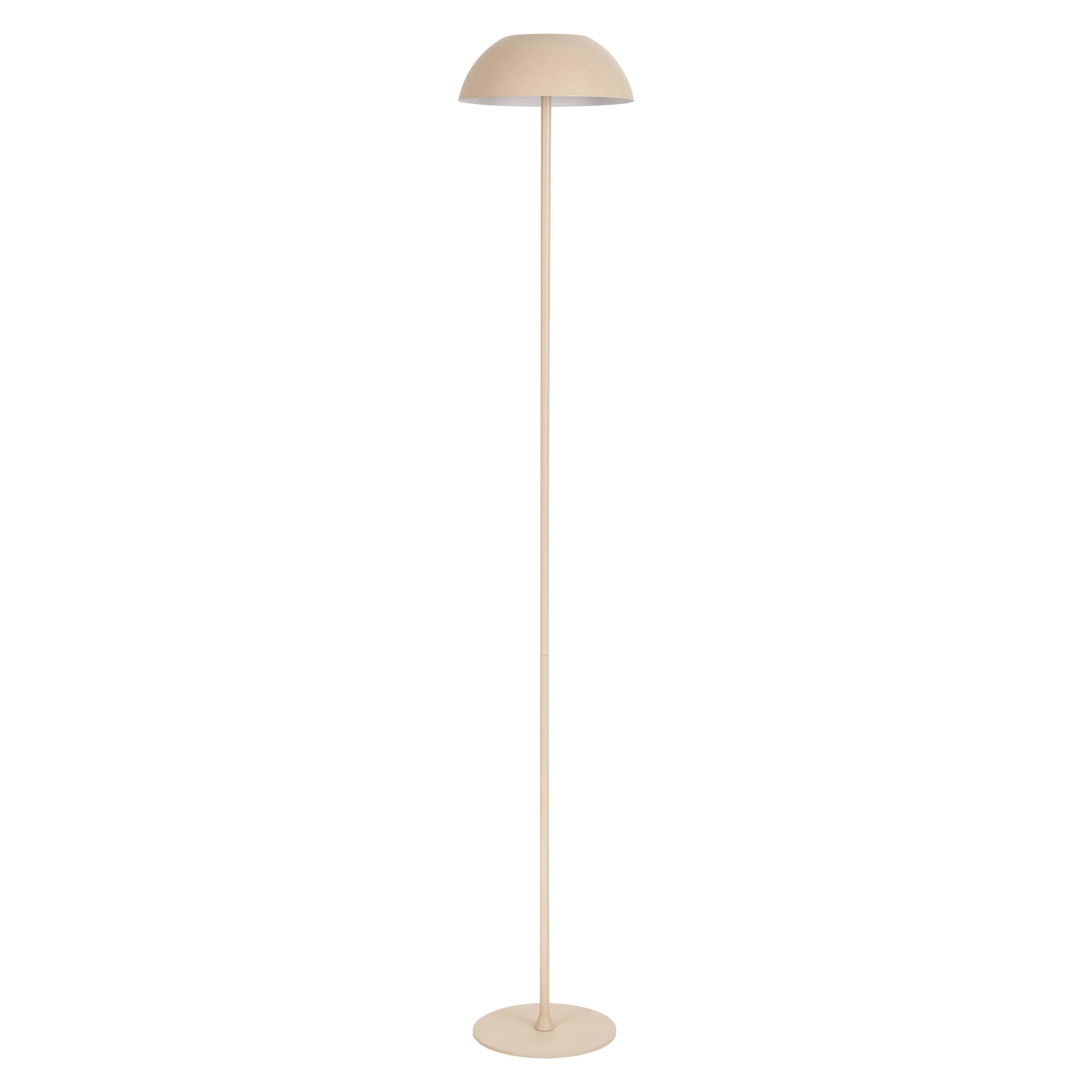 Alt View 6. Jonathan Y - Laurel 59" Metal Adjustable Rechargeable Integrated Portable Touch Sensor Dimmable LED Indoor/Outdoor Floor Lamp, Almond - Almond.