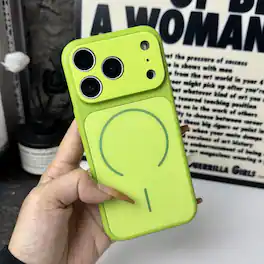 UUCOVER - For Apple iPhone 17 Pro Magnetic Case with Full Camera Lens Protector Cover, Compatible with MagSafe Shockproof Shell - Green
