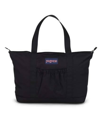 Front. ESBANY - Daily Tote, Store You Essentials Over Shoulder Or By Your Side - Black.
