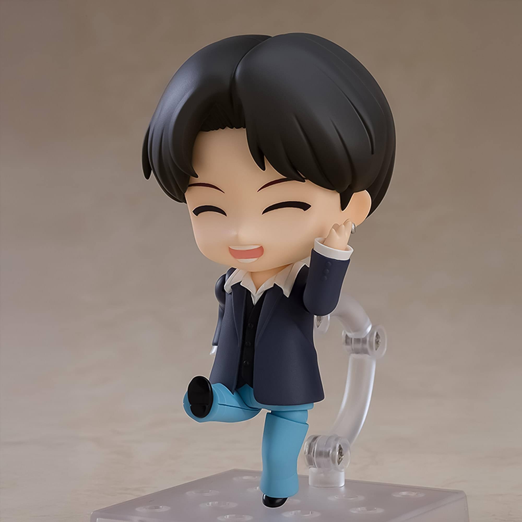 Alt View 4. Good Smile Company - TinyTAN Nendoroid Figure | SUGA - Multi-Colored.