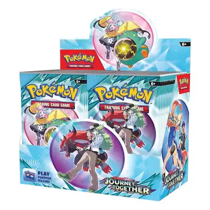 Pokémon Trading Card Game
6+
Pokémon Trading Card Game
6+
Pokémon Trading Card Game
6+
Play Pokémon TCG Live!
Scarlet & Violet
Journey Together
