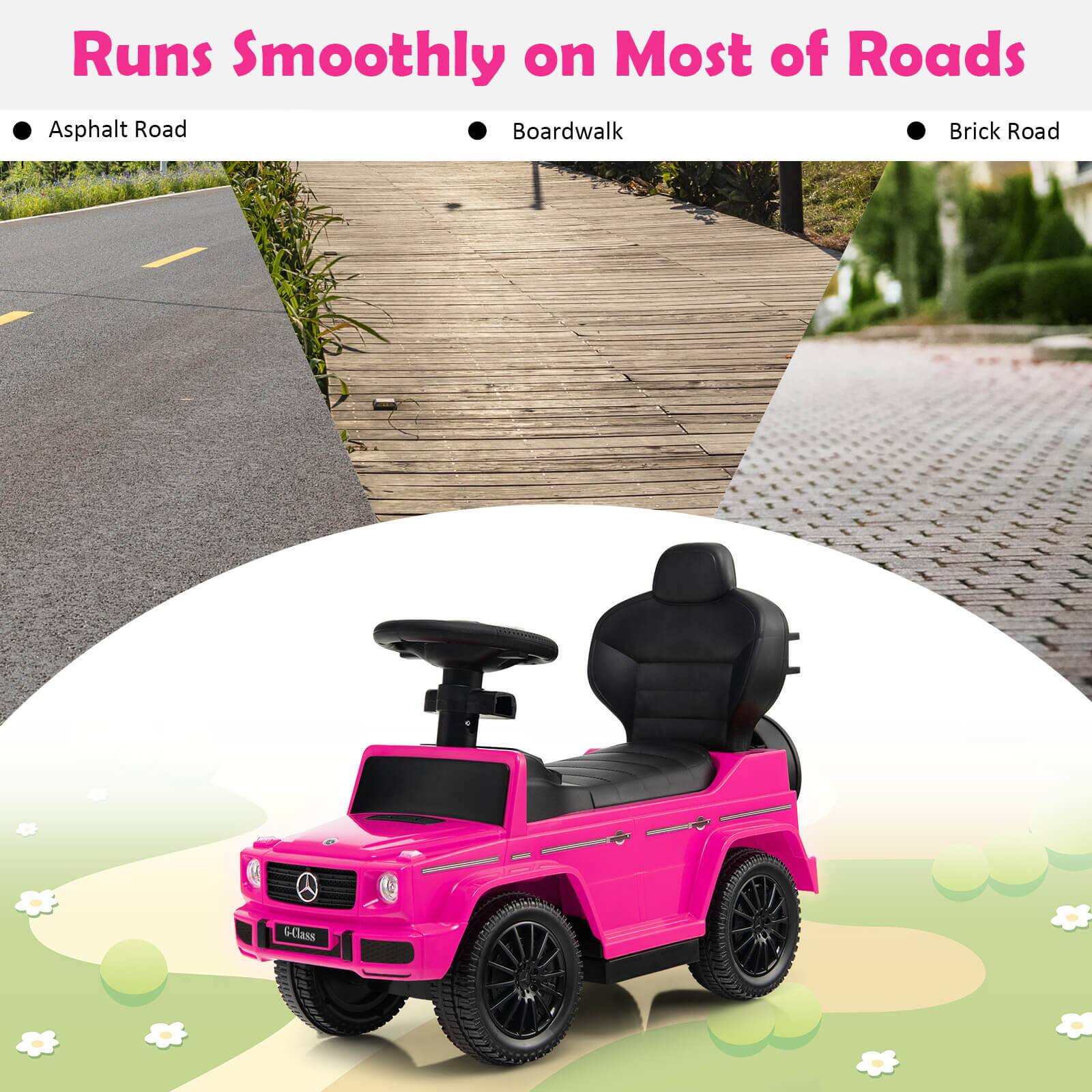 Runs Smoothly on Most of Roads

- Asphalt Road
- Boardwalk
- Brick Road