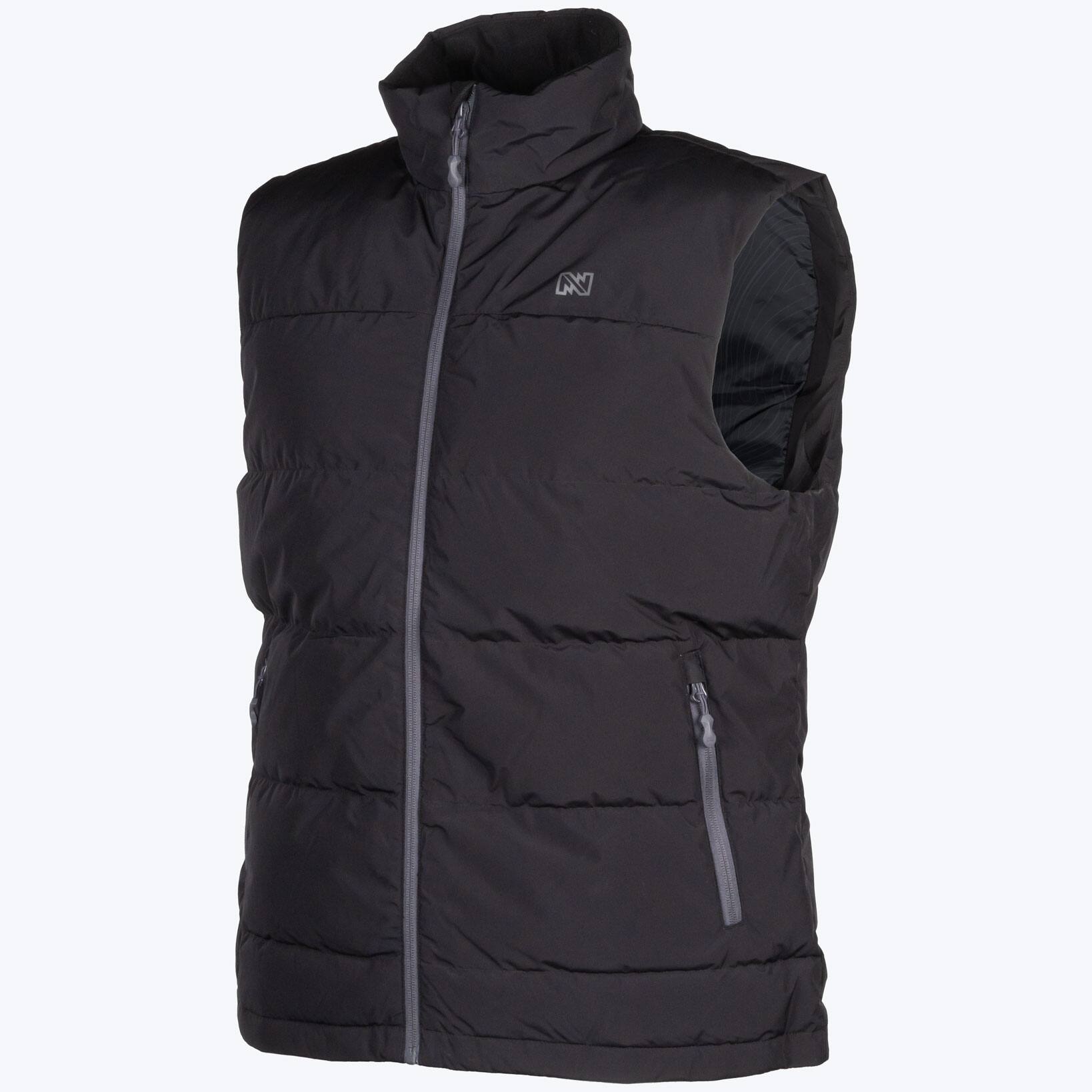 Alt View 1. Mobile Warming - Men's Crest 2.0 Down Heated Vest - Black.
