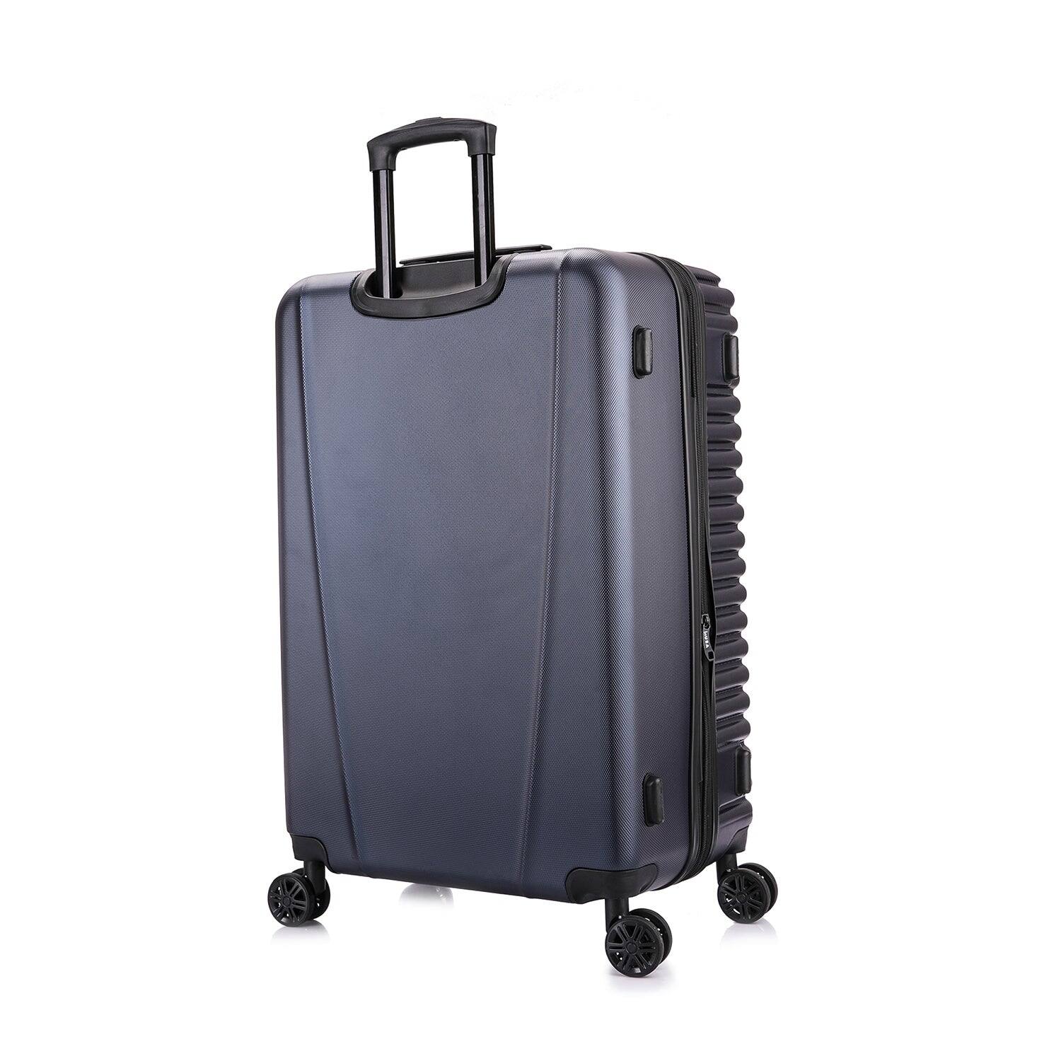 Alt View 1. InUSA - Ally lightweight hardside spinner luggage 28" - NAVY BLUE.