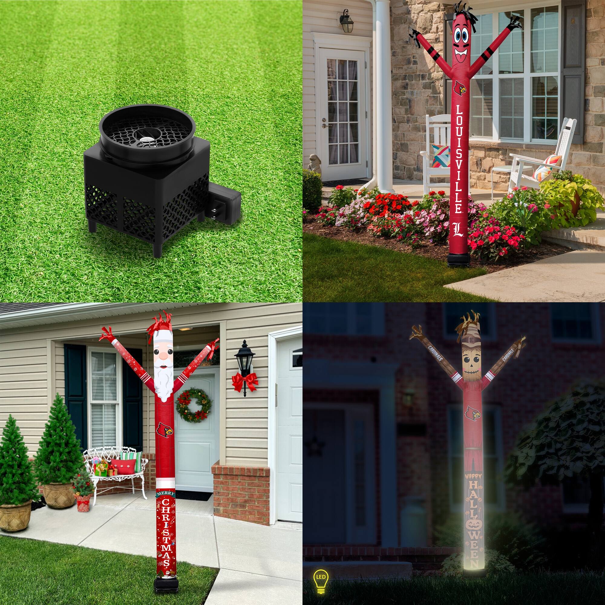 1. BE LOUISVILLE
2. CORONALE
3. CD SEAR CHRISTMAS LED
4. VEPDY HALL WEEN