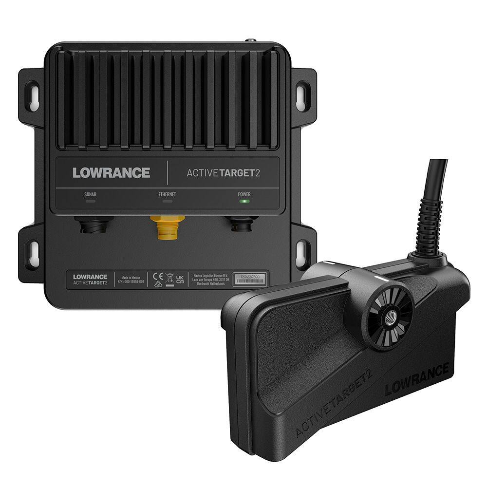 LOWRANCE ACTIVETARGET2 SONAR ETHERNET POWER LOWRANCE - a - CE TAHUET2 FN 000-12000-00 ACTIVE UK CA