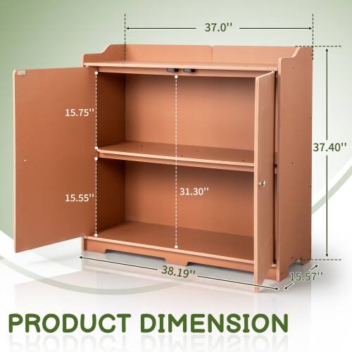 37.0" 15.75" 37.40" 15.55" 31.30" 38.19" 15.57"  
PRODUCT DIMENSION