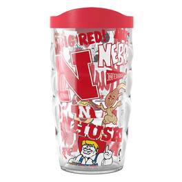 Tervis - Nebraska Huskers 10oz. Allover Classic Wavy Tumbler - Multicolor