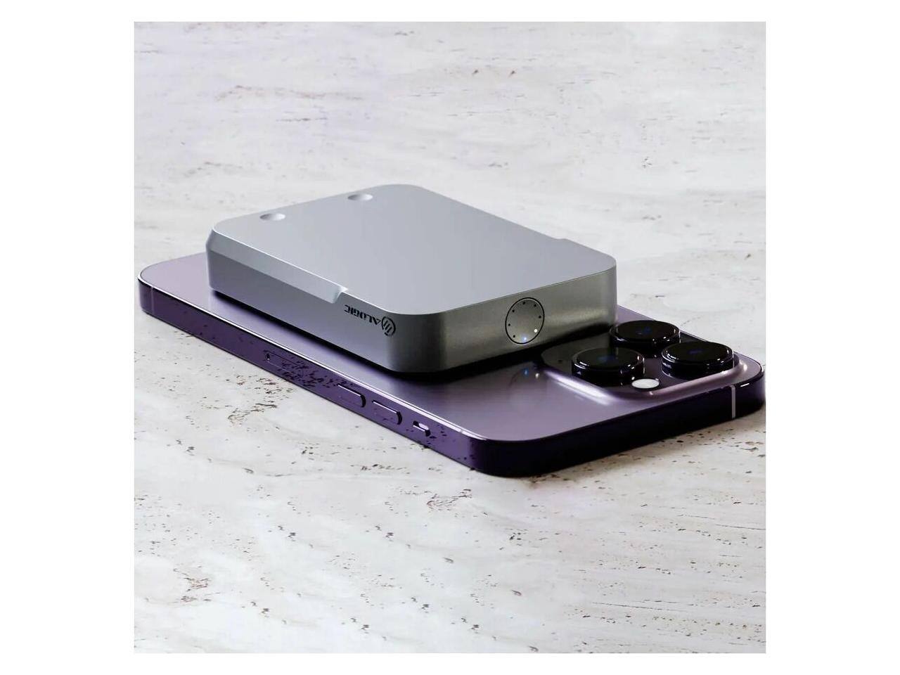 Alt View 2. Alogic - Alogic Matrix 5000mAh Wireless Power Bank - 5000 mAh - 1x USB - Black - MSPB5K.
