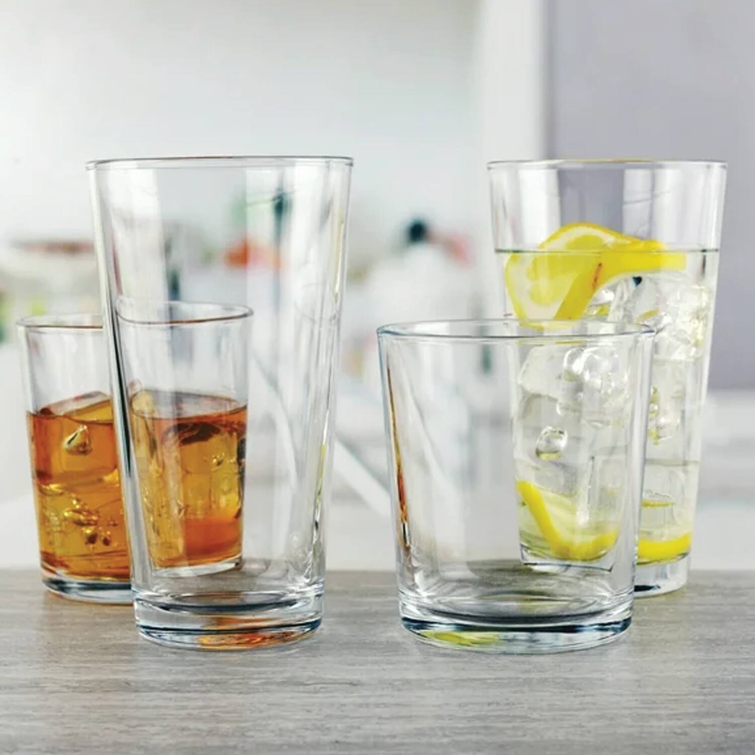 Jay Import - Simple Home 16PC Entertaining - Clear