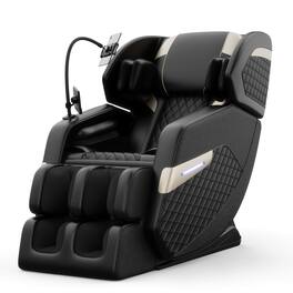 ZACHVO - Zero-Gravity Full-Body Massage Chair - Black