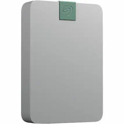 Front. Seagate - Seagate Ultra Touch STMA5000400 5 TB Portable Hard Drive - 2.5" External - Pebble Gray - USB 3.0 - 5400rpm - Pebble Gray.