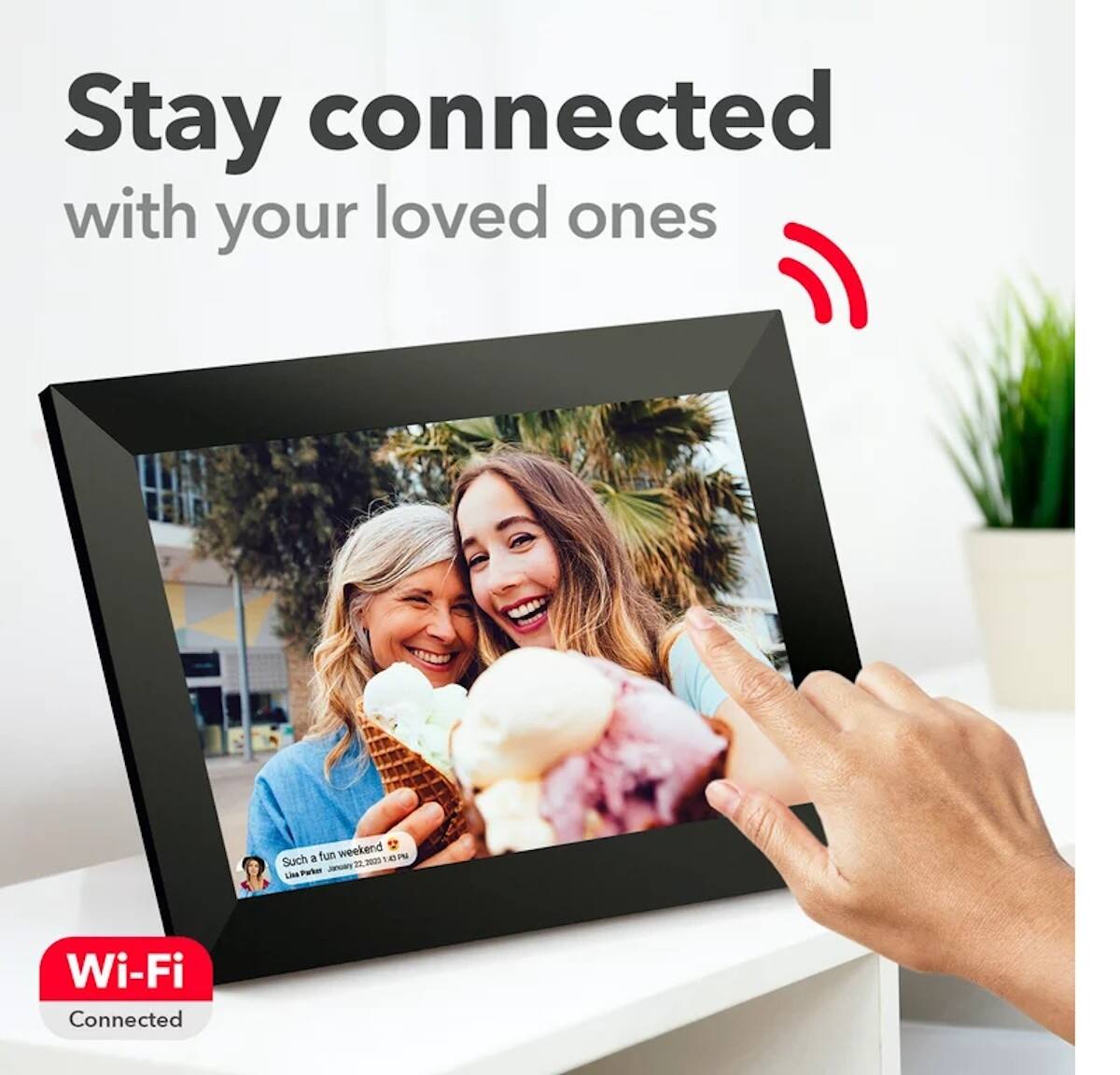Stay connected with your loved ones

Wi-Fi Connected

Such a fun weekend 😍
Lisa Pater
January 22, 2021, 10:45 PM