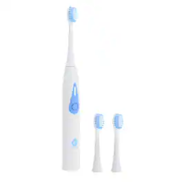 Pursonic - TB20 Ultrasonic Electric Toothbrush with 3 Brush Heads - White