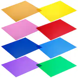 Neewer - 8-Pack 12x12" Color Correction Gel Filters