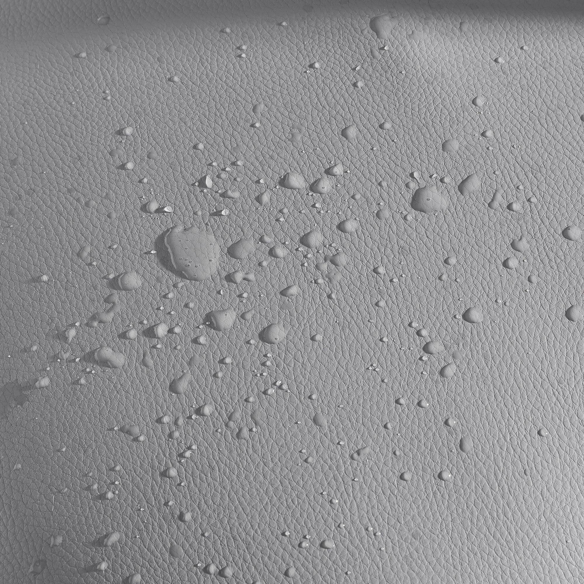 Back. Vecelo - Set of 2 PU Leather  Bar Stools with Adjustable Height ,360° Rotation, 330lb Capacity for Kitchen Island & Cafe - Light Grey.