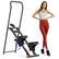Left. MERACH - MERACH Vertical Climber Stair Stepper Machine Full Body Workout Home Gym Exercis Adjustable Handlebar & Pedals - Black and red.