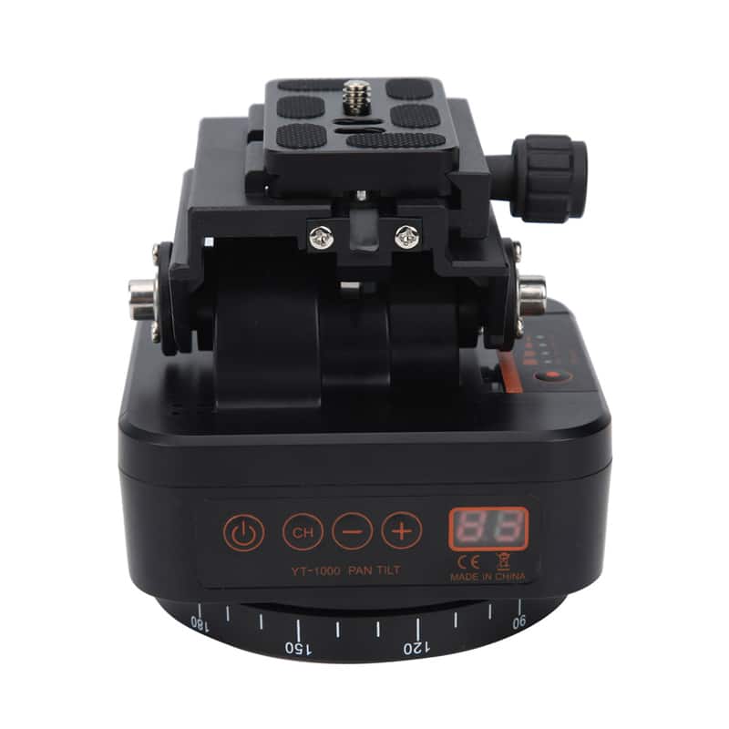 Cluzine - Remote Control Rotating Video Stabilizer Auto Electric Smartphone Camera Gimbal Panoramic Head