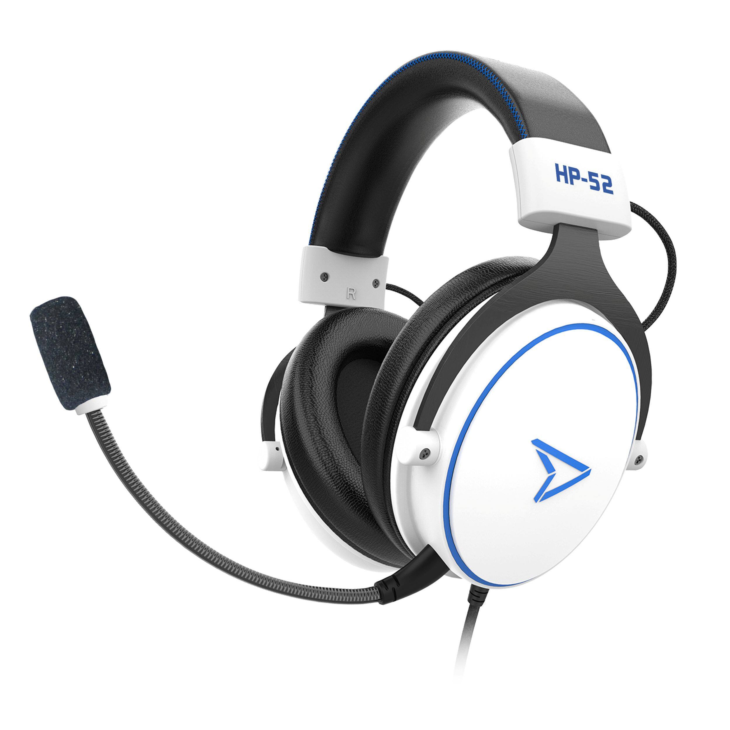 Front. Lexip - STEELPLAY - WIRED 3D HEADSET - HP52 - WHITE (MULTI) - White.
