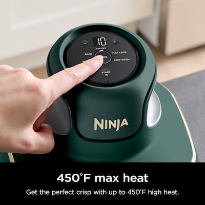 Ninja Crispi 5 in 1 Portable Glass Air Fryer Cooking System with 3 Ninja Crispi 5 in 1 Portable Glass Air Fryer Cooking System with 3