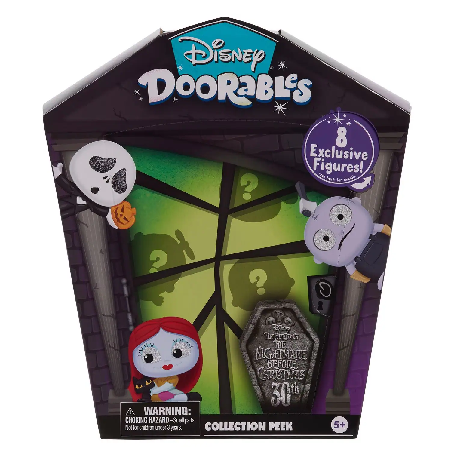 Disney Doorables Tim Burton’s The Nightmare Before Christmas Collector Pack, Collectible Blind Bag Figures
