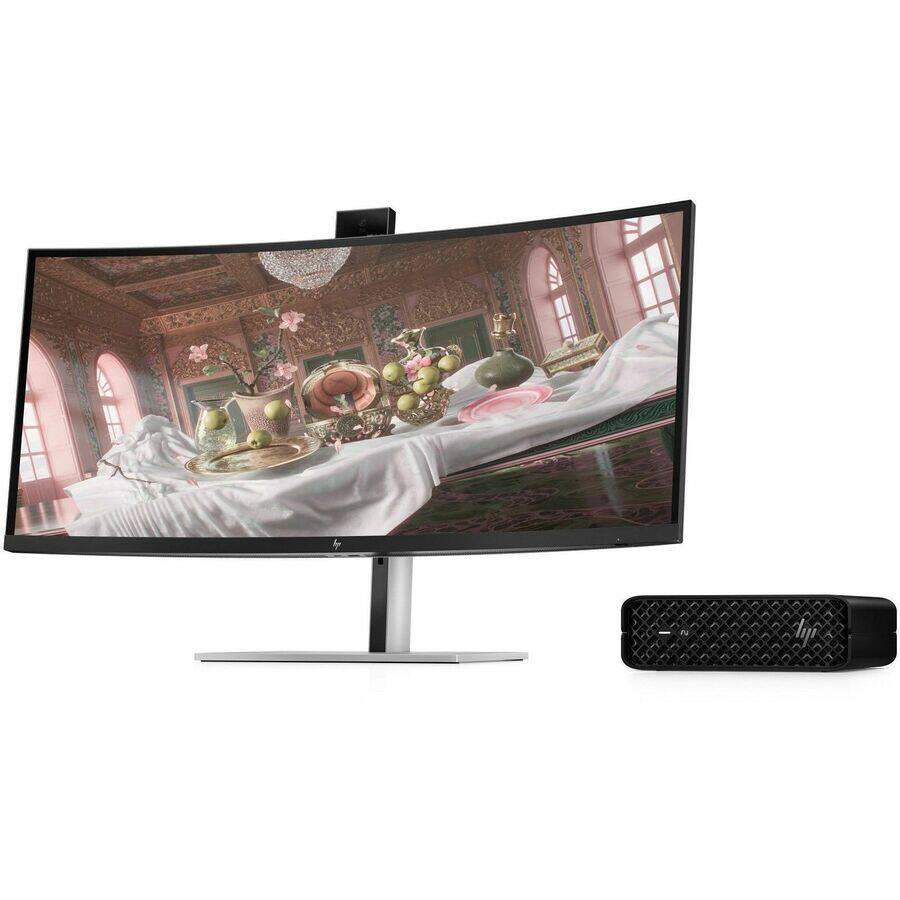 Alt View 5. HP - HP Z2 Mini G1i Workstation - Intel Core Ultra 7 265K - 32 GB - 1 TB SSD - Mini PC - Black - Intel W880 Chip - Windows 11 - Black.