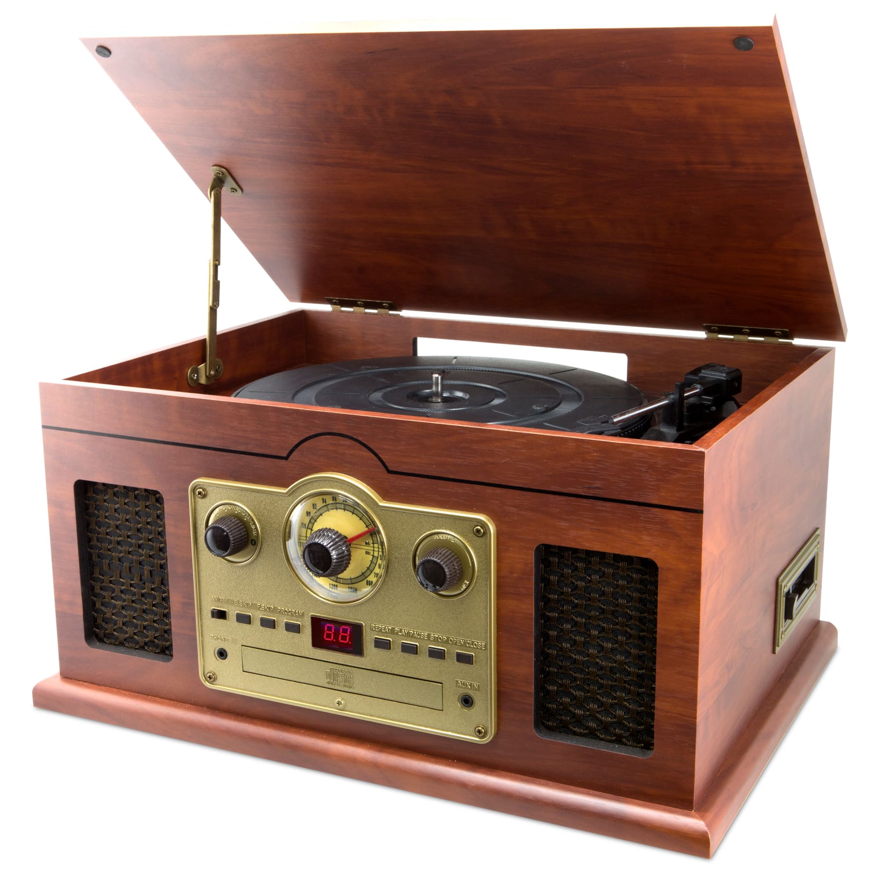 iLive - 6-in-1 Turntable, ITTB610LW