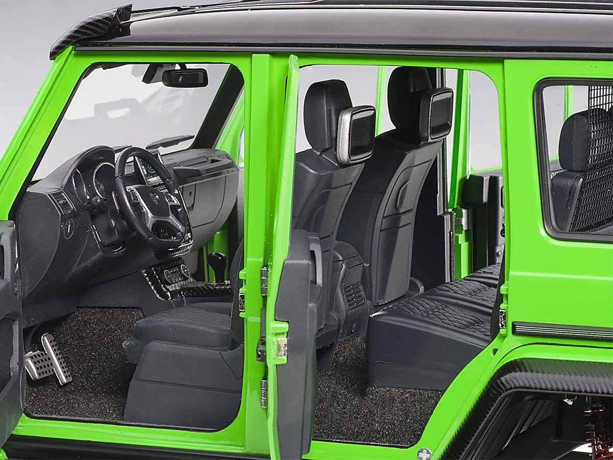 Alt View 2. Autoart - Mercedes Benz G500 4X4 2 Alien Green 1/18 Model Car by Autoart.