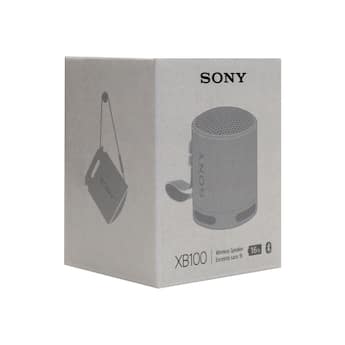 Sony XB100 Waterproof Bluetooth Speaker Gray + MDR ZX110 Wired Sony XB100 Waterproof Bluetooth Speaker Gray + MDR ZX110 Wired