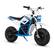 Front. Huffy - CR8-R Battery-Powered Ride-On Mini Bike - White, blue.
