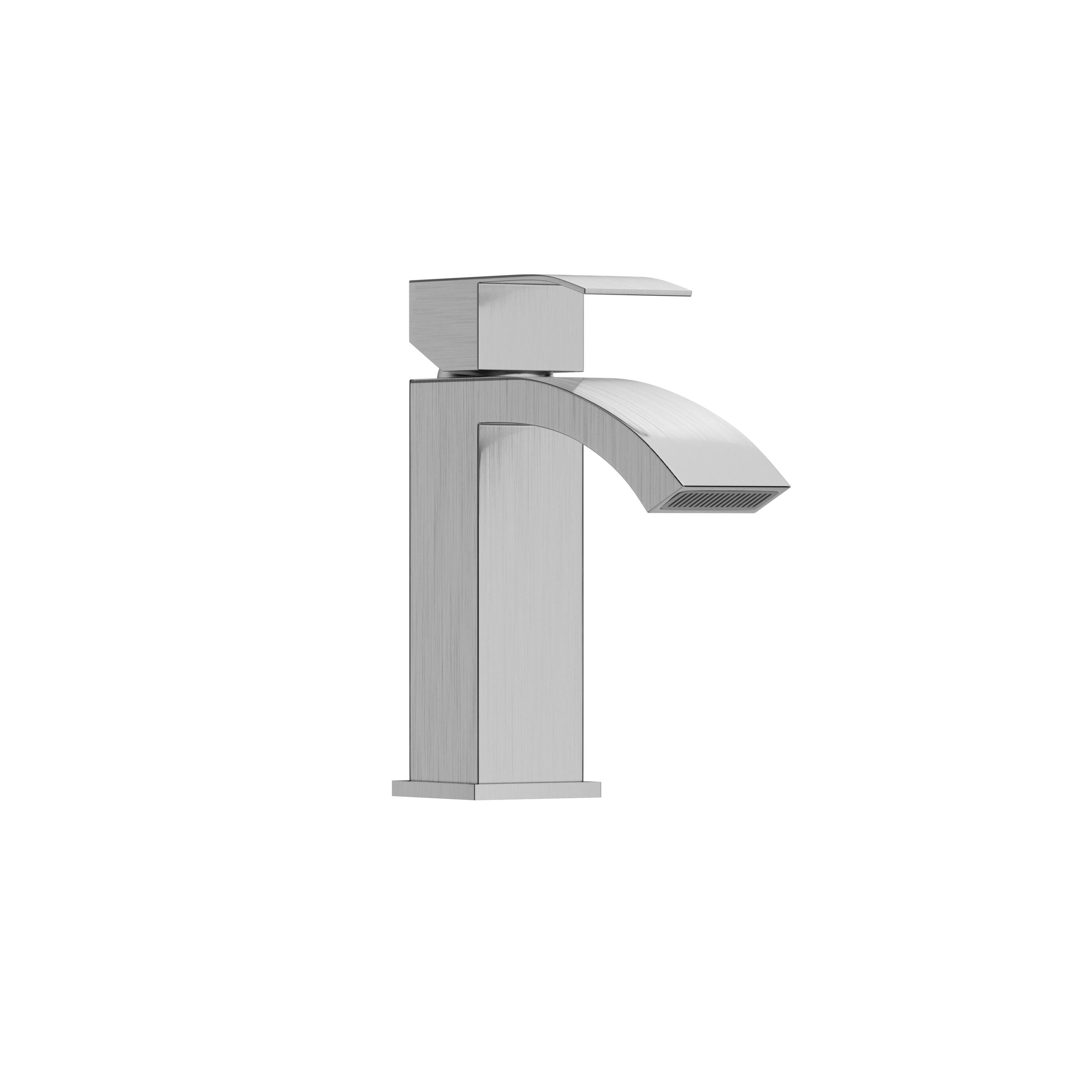 Alt View 3. Bothwa Home - Bothwa Home BF-HD1203-BN 6 - Inch Idris Single Handle Bathroom Faucet in Brushed Nickel Finish - Brushed Nickel.