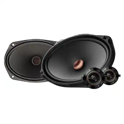 Front. Pioneer - Pioneer TS-D69C 6"x9" 330W Max Power 2-Way Component Speaker System.