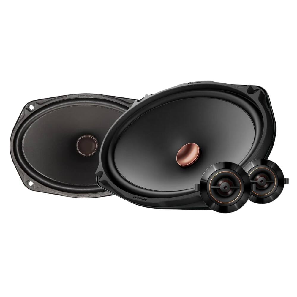 Front. Pioneer - Pioneer TS-D69C 6"x9" 330W Max Power 2-Way Component Speaker System.