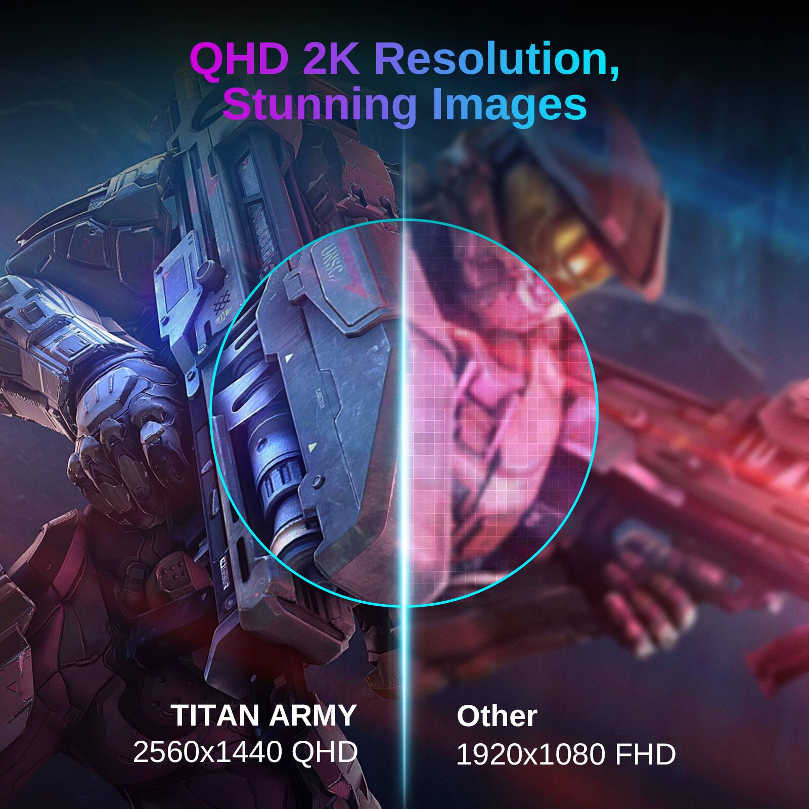 QHD 2K Resolution, Stunning Images Titan Army 2560x1440 QHD Other 1920x1080 FHD