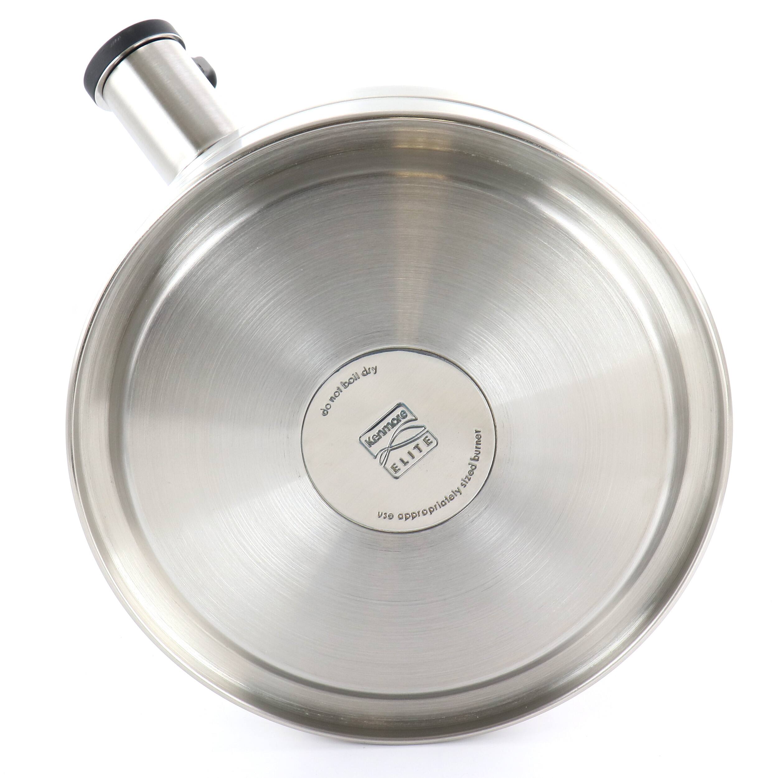 boil dry Kenmore burner USE appropriately sized