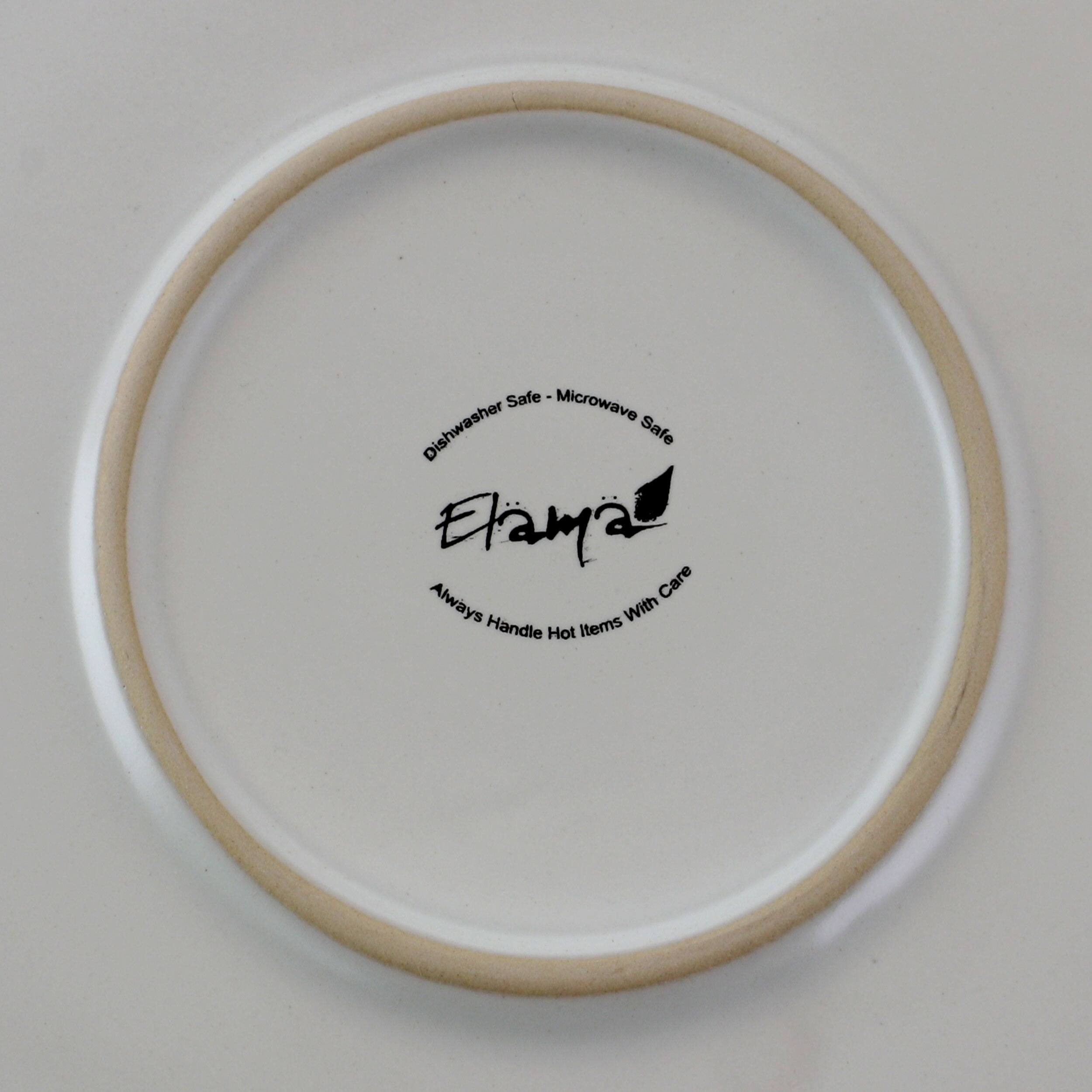 Dishwasher Safe, Microwave Safe, Always Handle Hot Items With Care, Elama