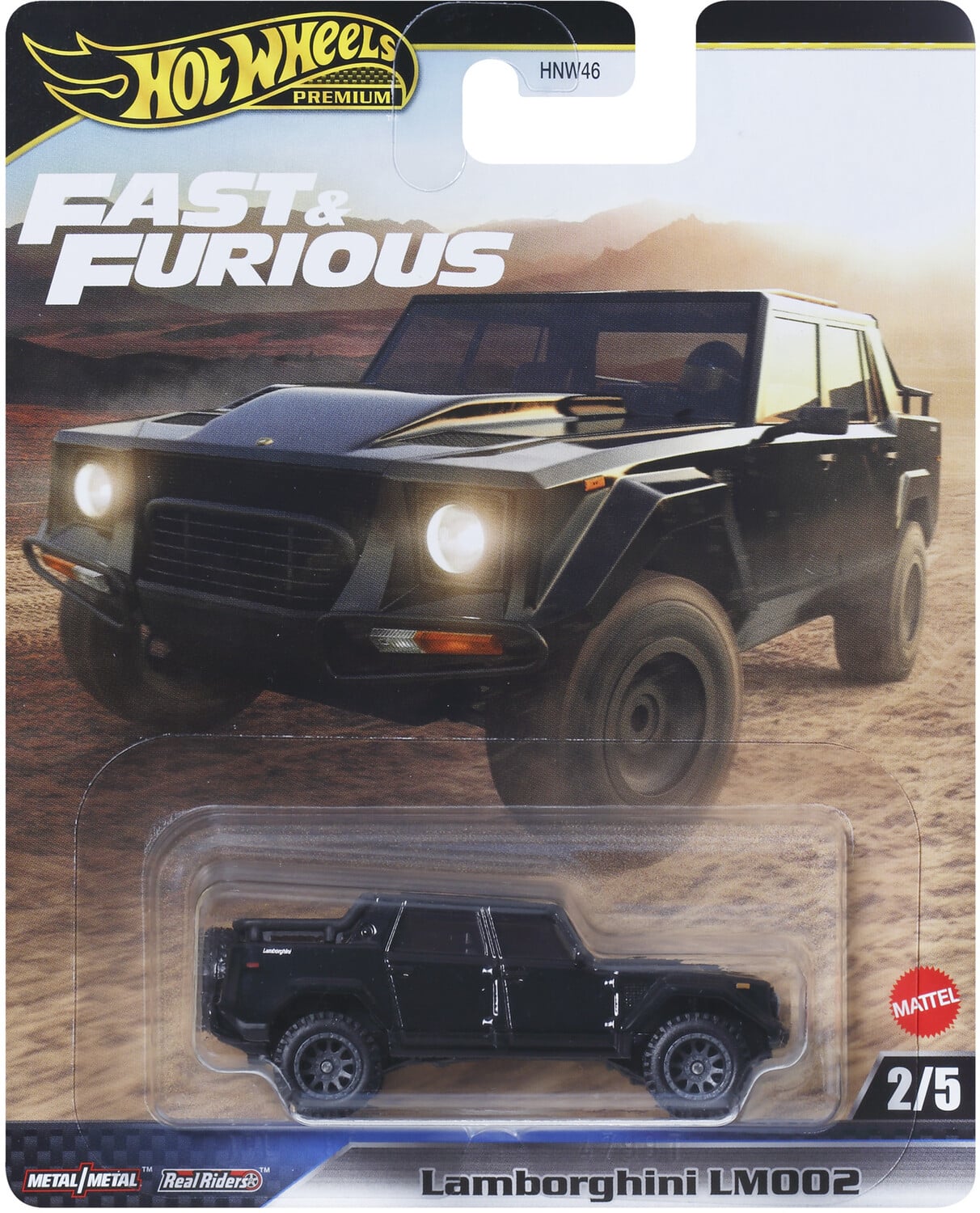 Mattel Hot Wheels Premium: Fast & Furious Lamborghini LM002