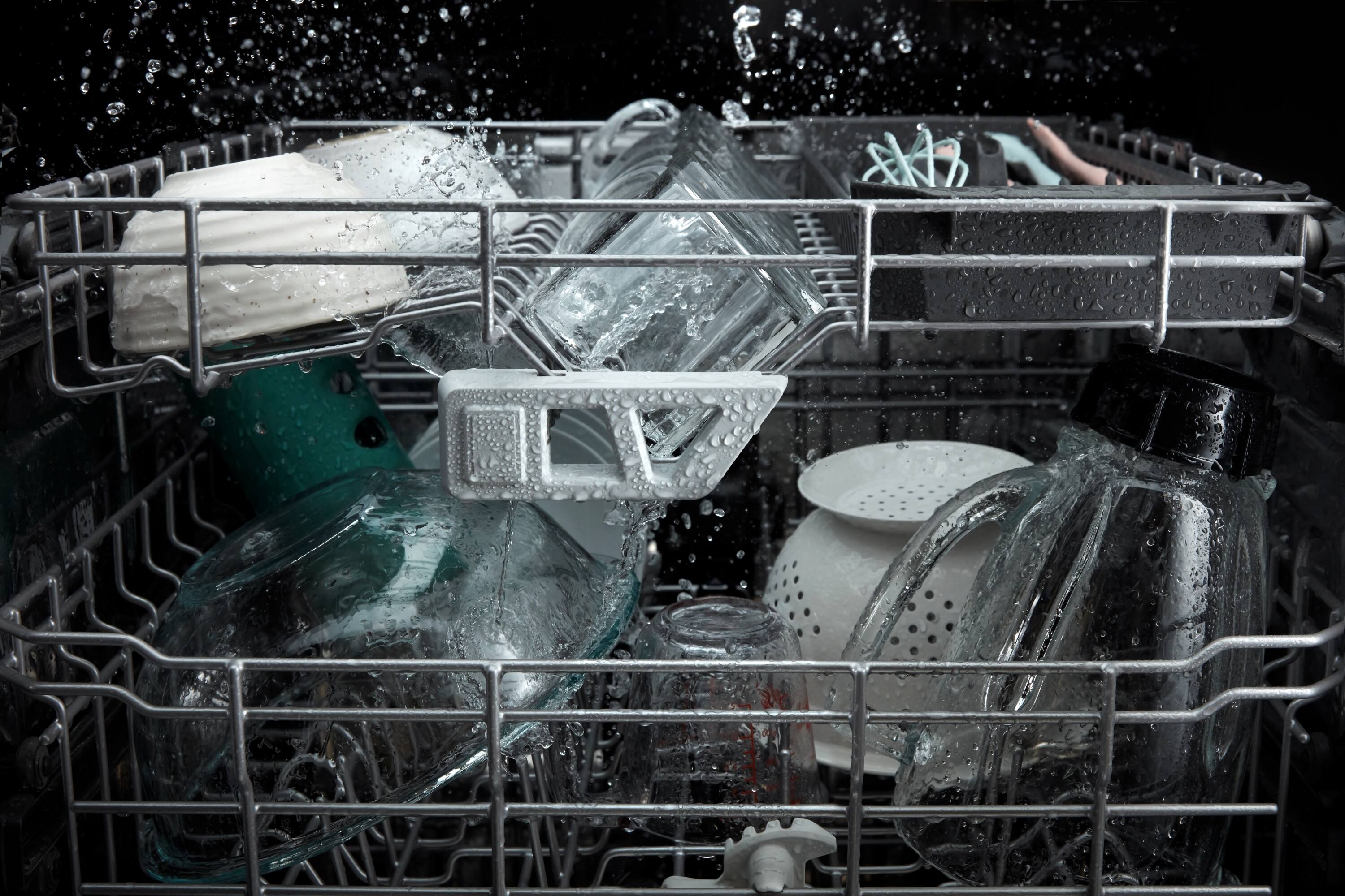 Alt View 19. Whirlpool - 24" Top Control Built-in Stainless Steel Tub Dishwasher with 3rd Rack, Water Repellent Silverware Basket,  41 dBA - Fingerprint Resistant Stainless Steel.