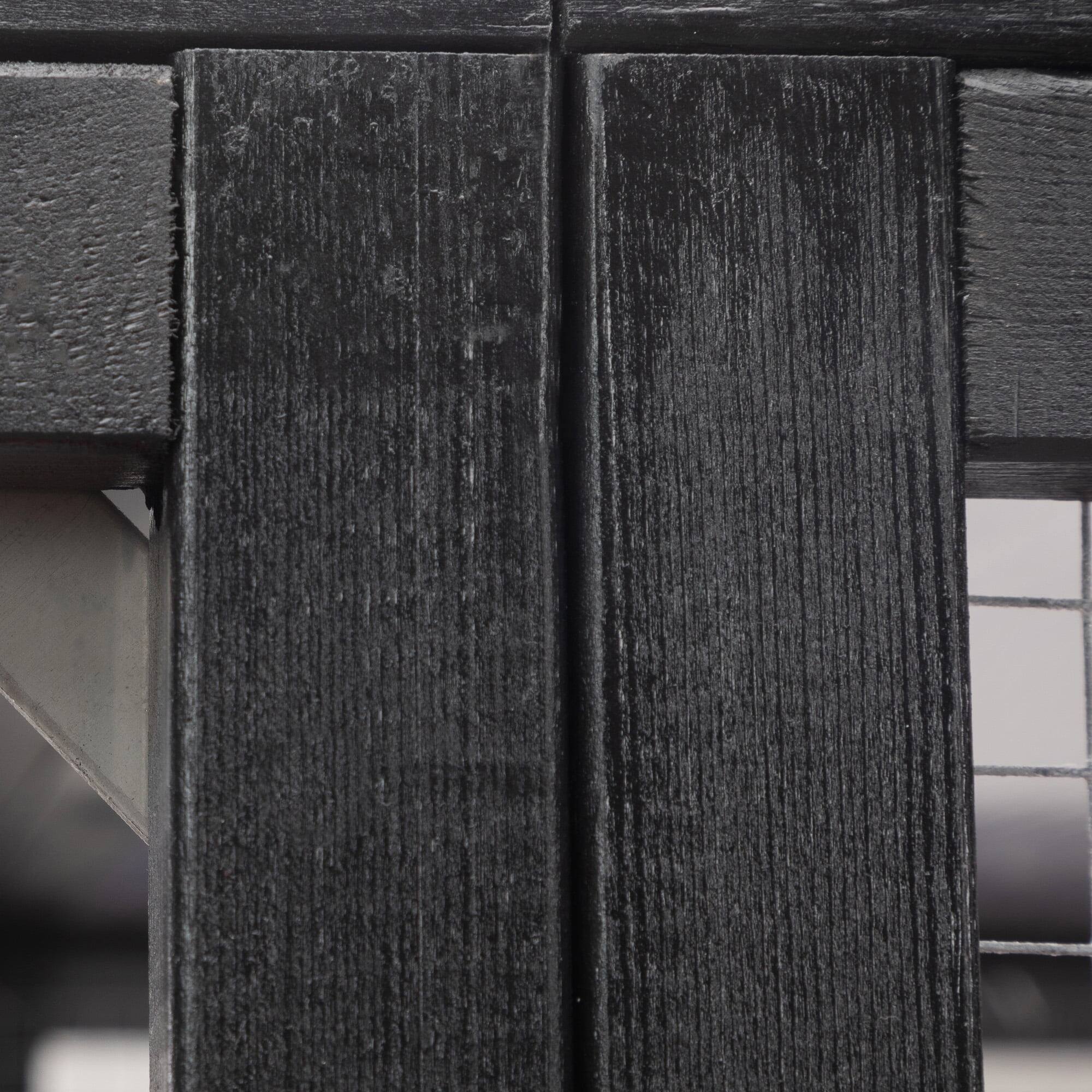 Alt View 2. Pefilos - 64" Cat House Outdoor Catio Cat Enclosures Wooden Kitty House with Platforms, Waterproof Roof, Hammock.