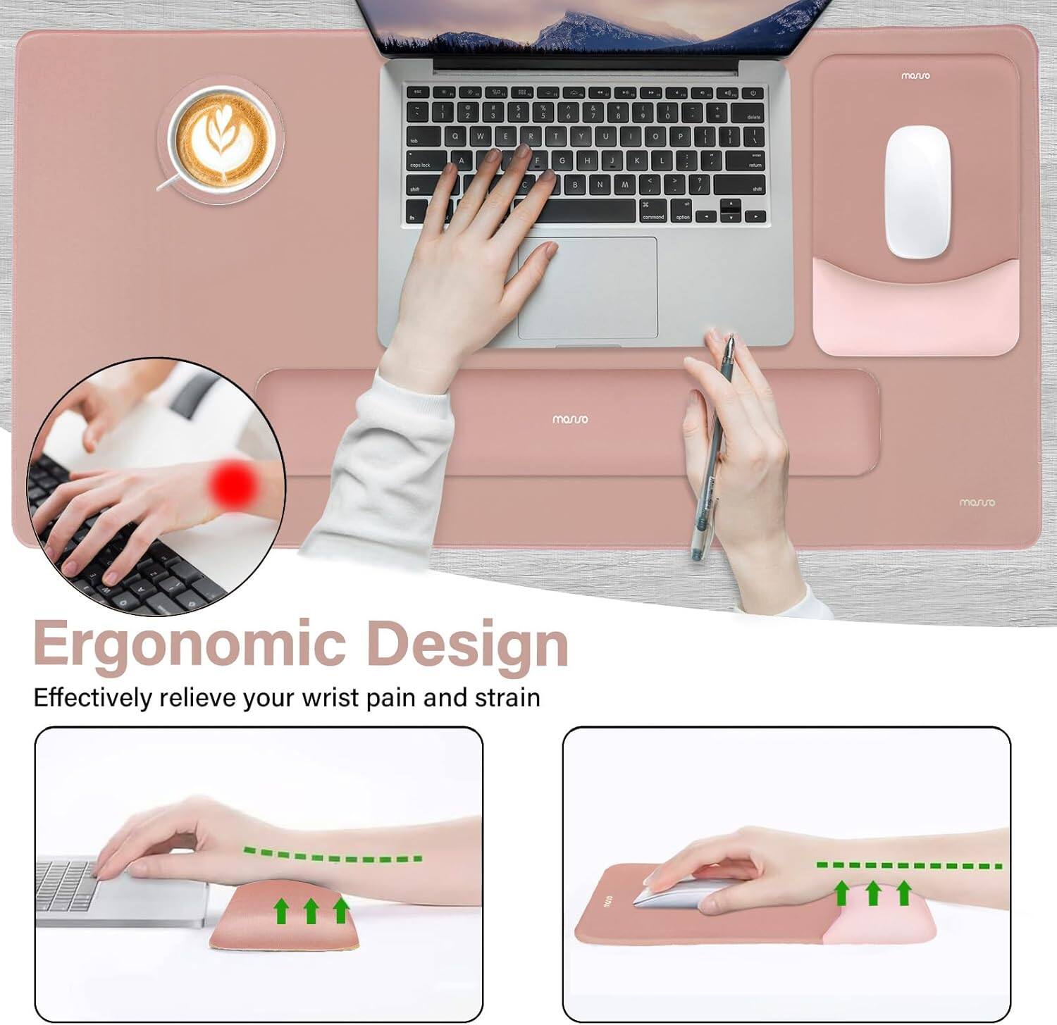 maruro

Ergonomic Design
Effectively relieve your wrist pain and strain